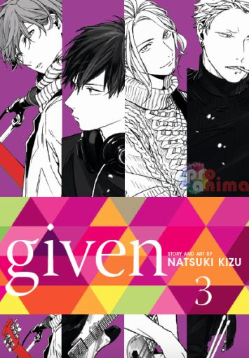 Given vol.3, Manga