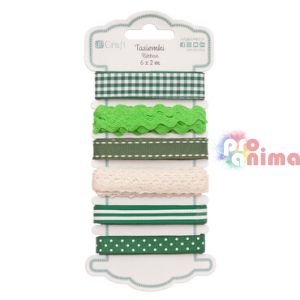 Декоративни панделки в зелено