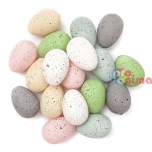 Декоративни яйца в пастелни цветове