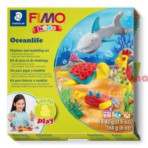 Детски комплект с полимерна глина FIMO Kids  Морски свят