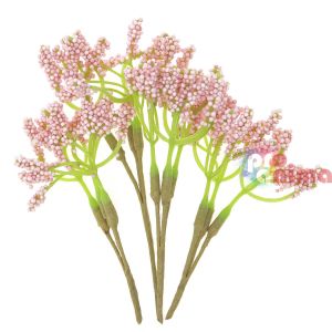 декоративни полски цветя цвят сьомга