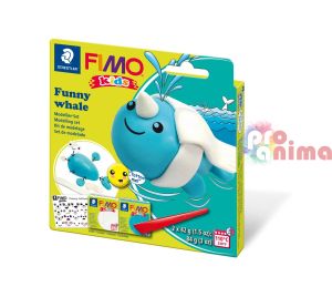 Детски комплект с полимерна глина Fimo Kids, Кит