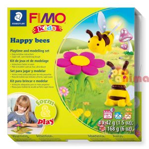 Детски комплект с полимерна глина FIMO Kids Щастлива пчеличка