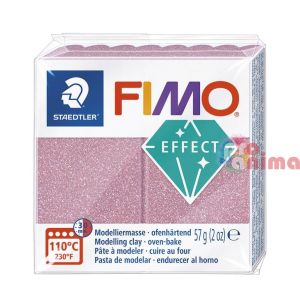 Полимерна глина Fimo Effect 57 g Glitter Rose Gold