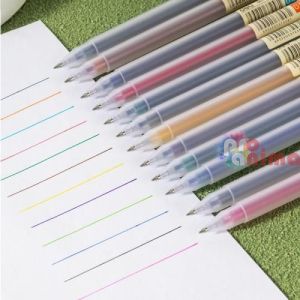 Химикалки с гелово мастило, 12 цвята