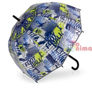 Чадър за момче Gabol Ball 23489903 прозрачен 82 cm