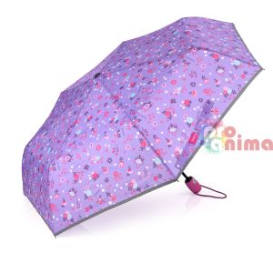 Чадър за момиче Gabol Violet текстилен