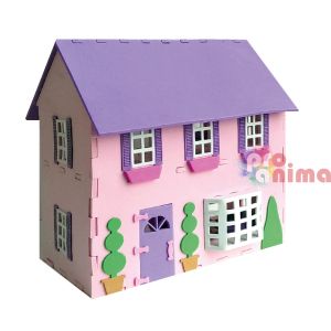 Креативен комплект с гумирана пяна (foam) Къща за кукли