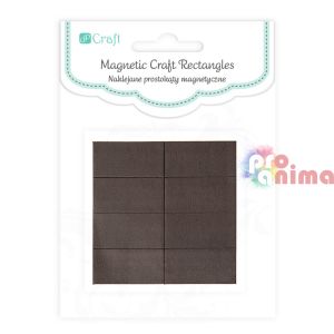 Магнити самозалепващи правоъгълни DP Craft 1.27 x 2.5 cm 12 бр.