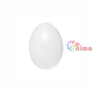 пластмасово яйце 140 мм бяло