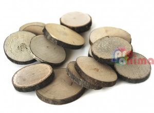 Дървени шайби 3-4 см. кръгли 50 гр.