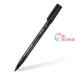 Перманентен маркер Staedtler Lumocolor 314 OHP B, черен, 1-2.5 mm