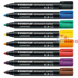 Перманентни маркери Staedtler Lumocolor 352, объл връх, отделни цветове