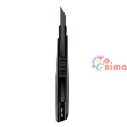 Макетен нож Deli Tools E2037S 9 mm Черно острие