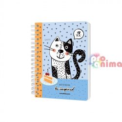 Бележник Drasca Stay PAWsitive A6 80 л. Lolli