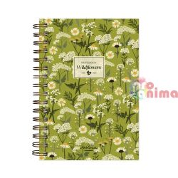 Тефтер Drasca Wildflowers, A5, 120 листа