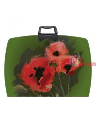 Чанта за рисунки с цип Spree Poppy | Макове 38 x 55 cm