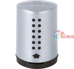 Острилка Faber-Castell Grip 2001 Единична Сива