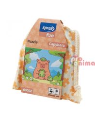 Детски пъзел Капибара 30.5 х 23 cm 36 части В торбичка
