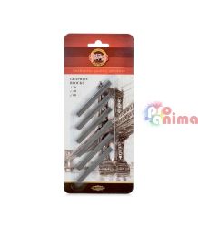 Графитни блокчета Koh-I-Noor 7x7 mm 6 бр.