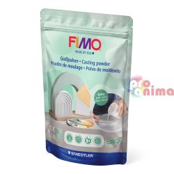 Керамична пудра за отливане Fimo Casting Powder - екста бяла, 1 cm