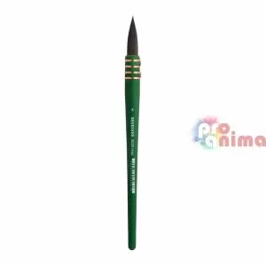 Четки за рисуване с акварел тип моп Renesans 3020 синтетика, имитация на сива катерица