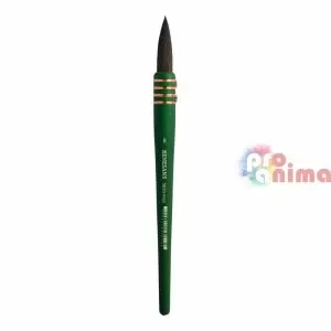 Четки за рисуване с акварел тип моп Renesans 3020 синтетика, имитация на сива катерица