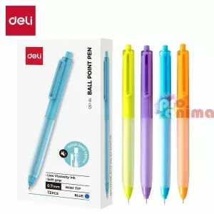 Гел химикалка Deli ЕQ51-BL 0.7 mm Синя