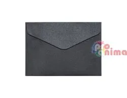Плик C6 (11.4 x 16.2 cm) 150 g/m2 Перлен черен 10 бр.