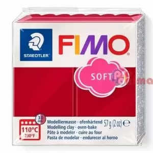 полимерна глина fimo soft 57g 26 череша