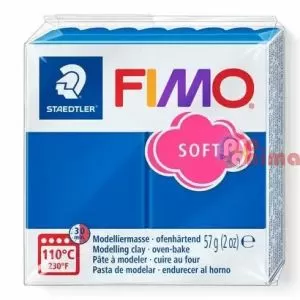 полимерна глина fimo soft 57g 37 тихоокеанско синьо