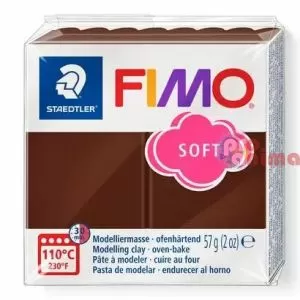 полимерна глина fimo soft 57 g 75 шоколад