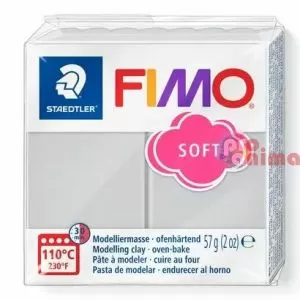полимерна глина fismo soft 57 g 80 делфиново сиво