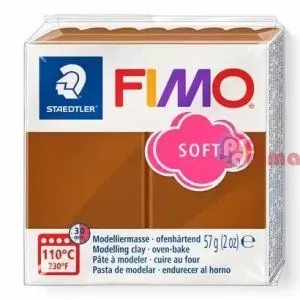 полимерна глина fimo soft 57g 7 карамел