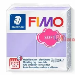 полимерна глина fimo soft 57g 605 люляк