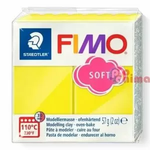полимерна глина fimo soft 57 g 10 лимон