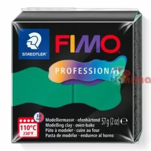 Fimo Professional 57g, 500 зелен