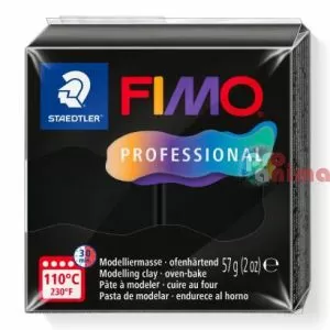 Fimo Professional 57 g, 9 черно
