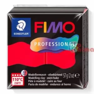 Fimo Professional 57g, 200 червен