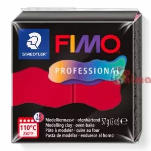 Fimo Professional 57g, 29 кармин