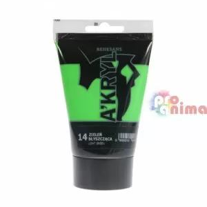 14 яркозелен