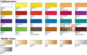 Акварелни бои 24 цвята Сонет