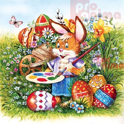 Великденски салфетки за декупаж 33 x 33 cm