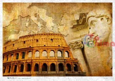 Декупажна хартия оризова KALit A4 Италия 9