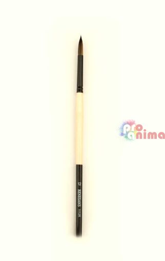 Четки за рисуване Renesans J1112R синететика, объл връх, дълги дръжки