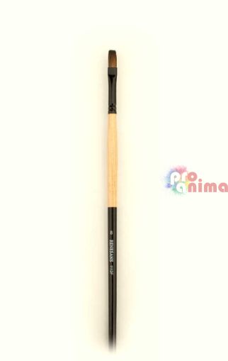 Четки за рисуване Renesans J1112F, синтетика, плоски, дълги дръжки