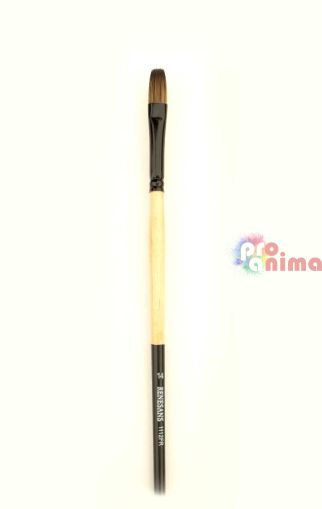 Четки за рисуване Renesans J1112FR, синтетика, лешниковиден връх