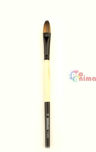 Четки за рисуване Renesans J1112FR, синтетика, лешниковиден връх