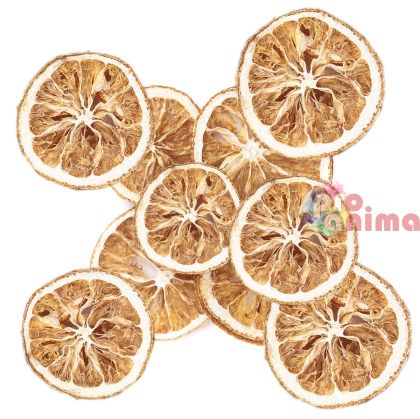 Сушени портокалови резенчета за декорация