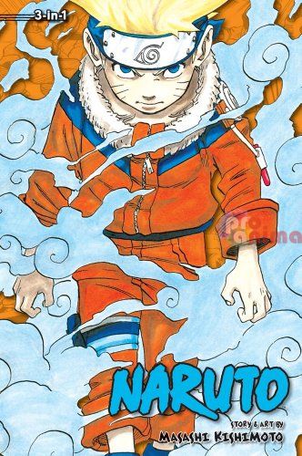 Naruto 3 in 1 edition vol.1 Manga